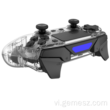 Cần điều khiển điều khiển gamepad không dây Transparebnt cho PS4